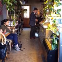 A bit narrow but seating in the back and outside.
 at ESP Tea & Coffee  in Alexandria