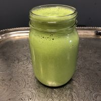 Green goddess smoothie at Wicked Fitness Healthy Kitchen in Myrtle Beach