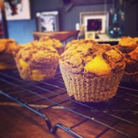 Sweet Potato orange vegan muffin at Wicked Fitness Healthy Kitchen in Myrtle Beach