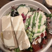 Tofu rice bowl  at Heritage Eats in Napa