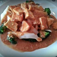 rama noodles with tofu at CK Pad Thai in Carol Stream