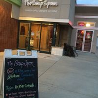 outside  college town at The Soup Spoon in Rochester