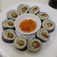Vegetable Sushi at Loving Hut - Ba Dinh in Hanoi