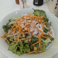 Mixed Noodles with Vegetables, Vegan Meat, and Special Sauce at Loving Hut - Ba Dinh in Hanoi