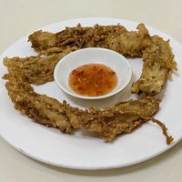 Deep Fried Mushroom at Loving Hut - Ba Dinh in Hanoi
