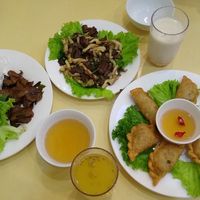 Our lunch at Loving Hut - Ba Dinh in Hanoi