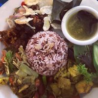Vegan magic plate  at Balinese Spice Magic in Wollongong