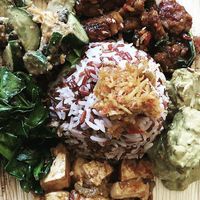 Mix plate  at Balinese Spice Magic in Wollongong