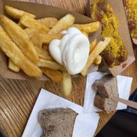 Pommes und Currywurst  at My Currywurst in Heidelberg