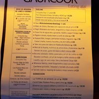 Carta mayo 2021 at Bascook in Bilbao