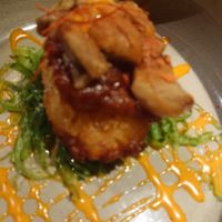 Nigiri with porcini, wakame and more at Bascook in Bilbao