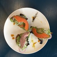 Amazing Avocado Toast! at Essence Cuisine in East London