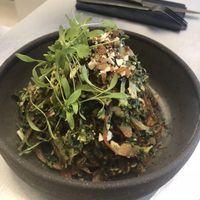 Raw phad thai, super tasty! at Essence Cuisine in East London