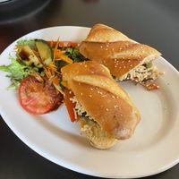 Baguette  at Santo Cafe in Guanajuato