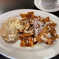 Chiliquilles  at Santo Cafe in Guanajuato