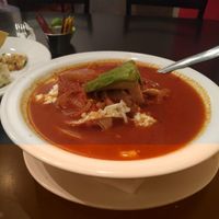 Sopa azteca at Santo Cafe in Guanajuato