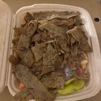 Kebab plate  at Mamma Rosa in Sodertalje