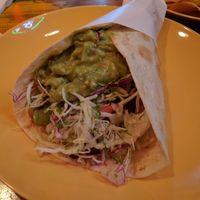 fried vegetable burrito at Dos Tacos - Gwanak in Seoul