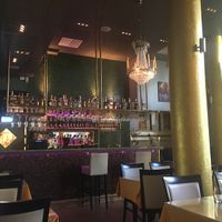 upscale decor at Lalibela  in Stockholm