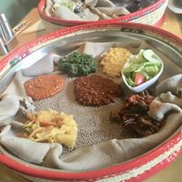 Their main dish  at Lalibela  in Stockholm