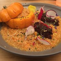 Quinoa risotto  at MU-Food in Geneva