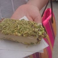 ? + white chocolate + pistachios  at Stixberry in Split