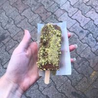 banana chocolate flavour with pistachios at Stixberry in Split