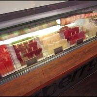 Frozen smoothies on a stick at Stixberry in Split