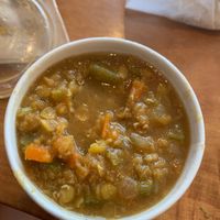 Curry lentil! Very good! Especially if you don’t like curry over kill! This is good! at Revitalive Cafe and Juice Bar in Andover