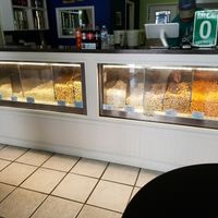 Popcorn options  at Sweet-E's Gourmet Popcorn in Tarpon Springs