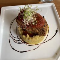 Lentil loaf  at El Grifo in Caguas