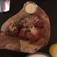 Cauliflower wings at El Grifo in Caguas