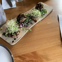 Stuffed mushrooms at El Grifo in Caguas