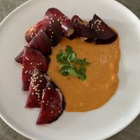 Beets ravioli at El Grifo in Caguas