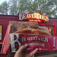 This was at a different location, but same shop at BeaverTails in Ottawa