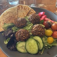 Falafel  at Fitzgerald's Restaurant in Eagle River