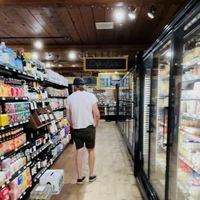 Fridges/freezers and beverages  at The Local Grocer in North Conway