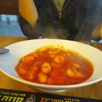 Gnocchi at La Lasagna in Tel Aviv