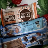 vegan protein bars🙃 at Puro Shop in Prague