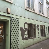 Outside at Puro Shop in Prague