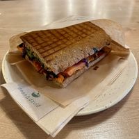 Sweet potato sandwichh  at Dean & David in Braunschweig