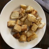 Garlic potato side - $4  at The Hoot in Northport