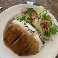 Katsu Curry at Miranda Cafe in North London