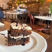 Tiramisu cake  at Miranda Cafe in North London