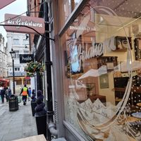 Outside at La Gelatiera in London