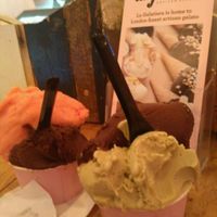 vegan sorbets at La Gelatiera in London