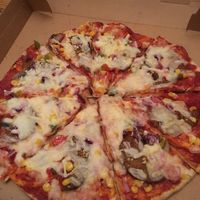 Vegan pizza take away . Thanks :) at Old Town House in Warrington