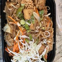 Pad Thai (made vegan, no egg)  at Tik's Thai Express in Fairborn