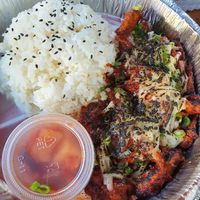 Buldak Korean Fire Chicken at Jade Rabbit in Portland