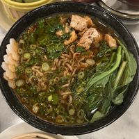 fiery wind noodle soupp  at Jade Rabbit in Portland